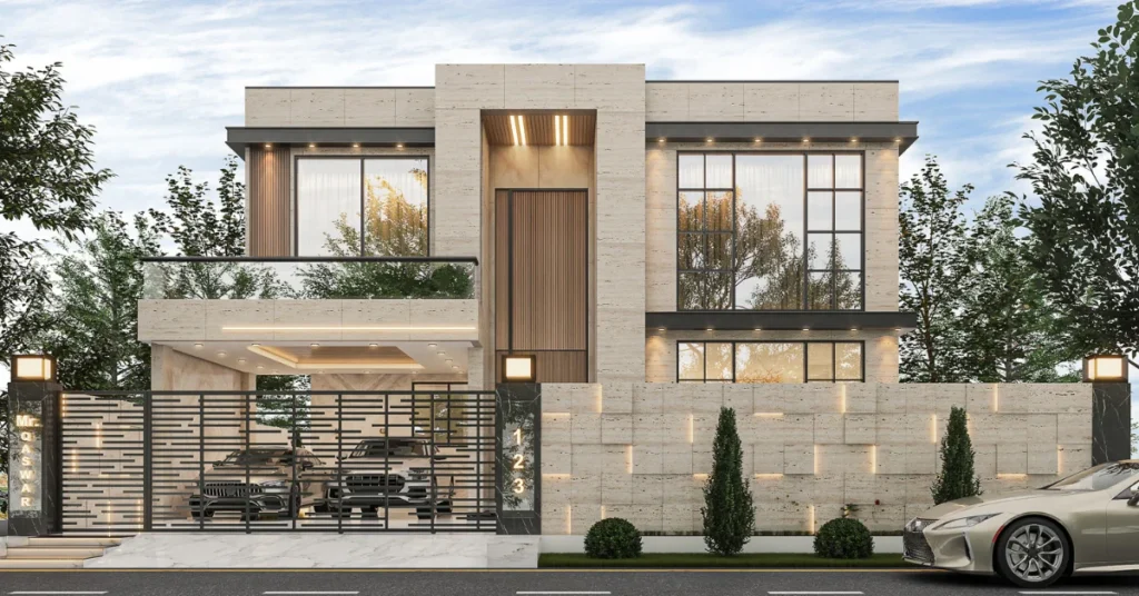 Pavilion Design Consultants - Best Architects in Lahore 1 Kanal Modern House Design in DHA Lahore Project by PDC