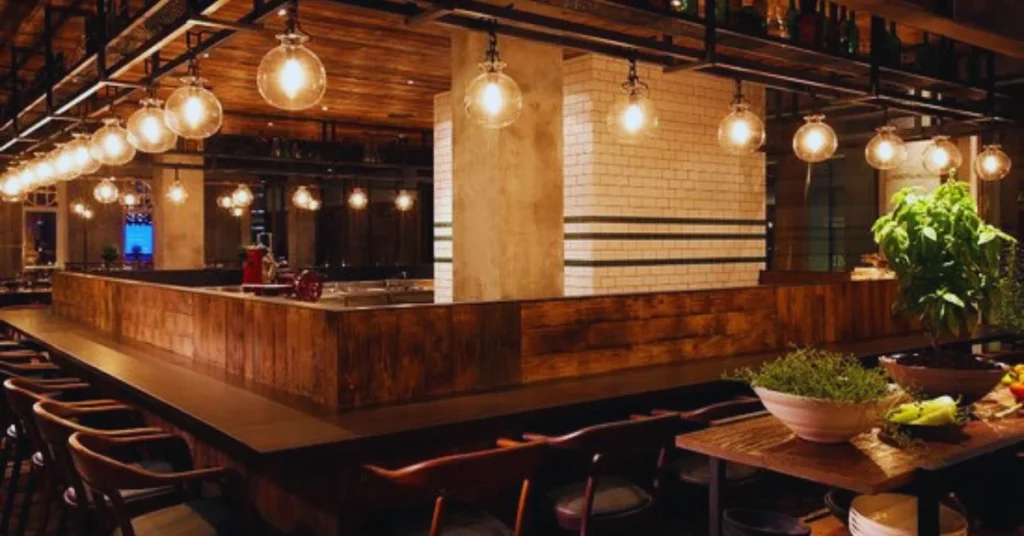Rustic and Industrial Restaurant Design